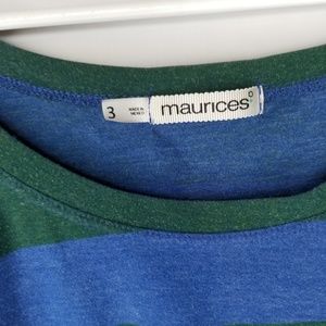 Maurices Tops - Maurice's striped top Maurices Tops - Maurice's striped top
